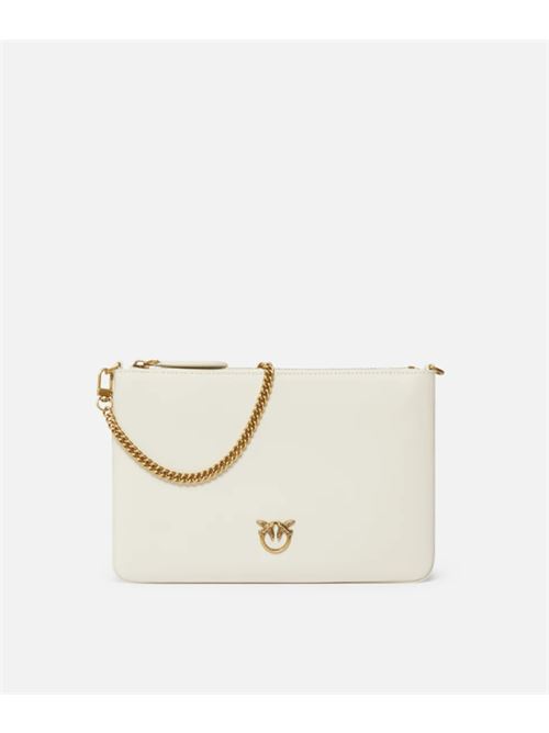 FLAT CLASSIC PINKO | 100455.A0F1Z14Q BIANCO SETA-AN.GOLD
